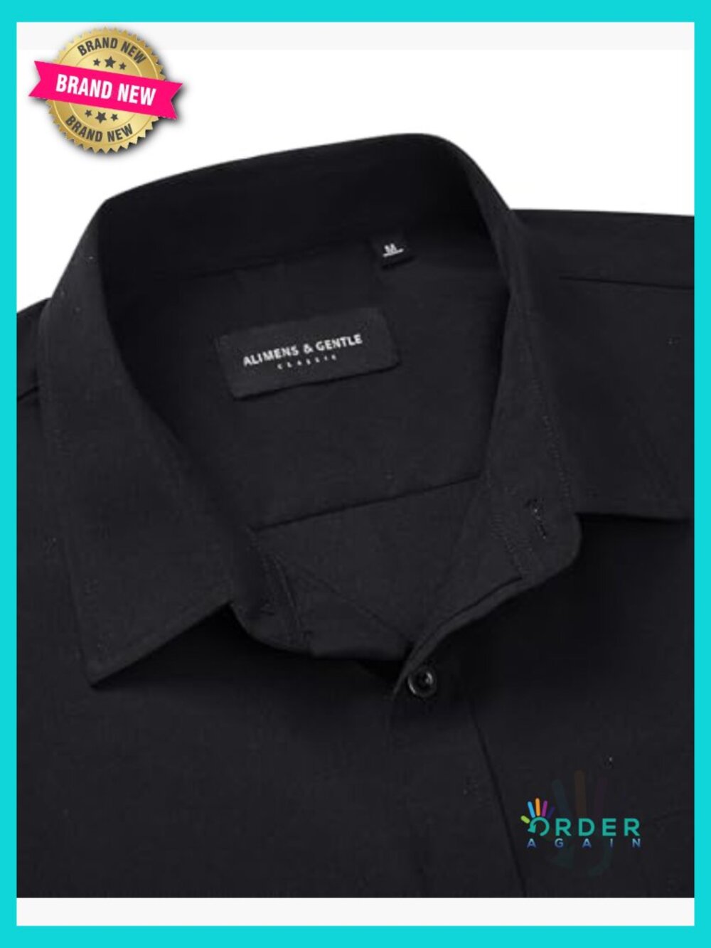 Men's Short Sleeve Button Down Dress Shirt Wrinkle Free Regular Fit Stretch - Picture 4 of 6